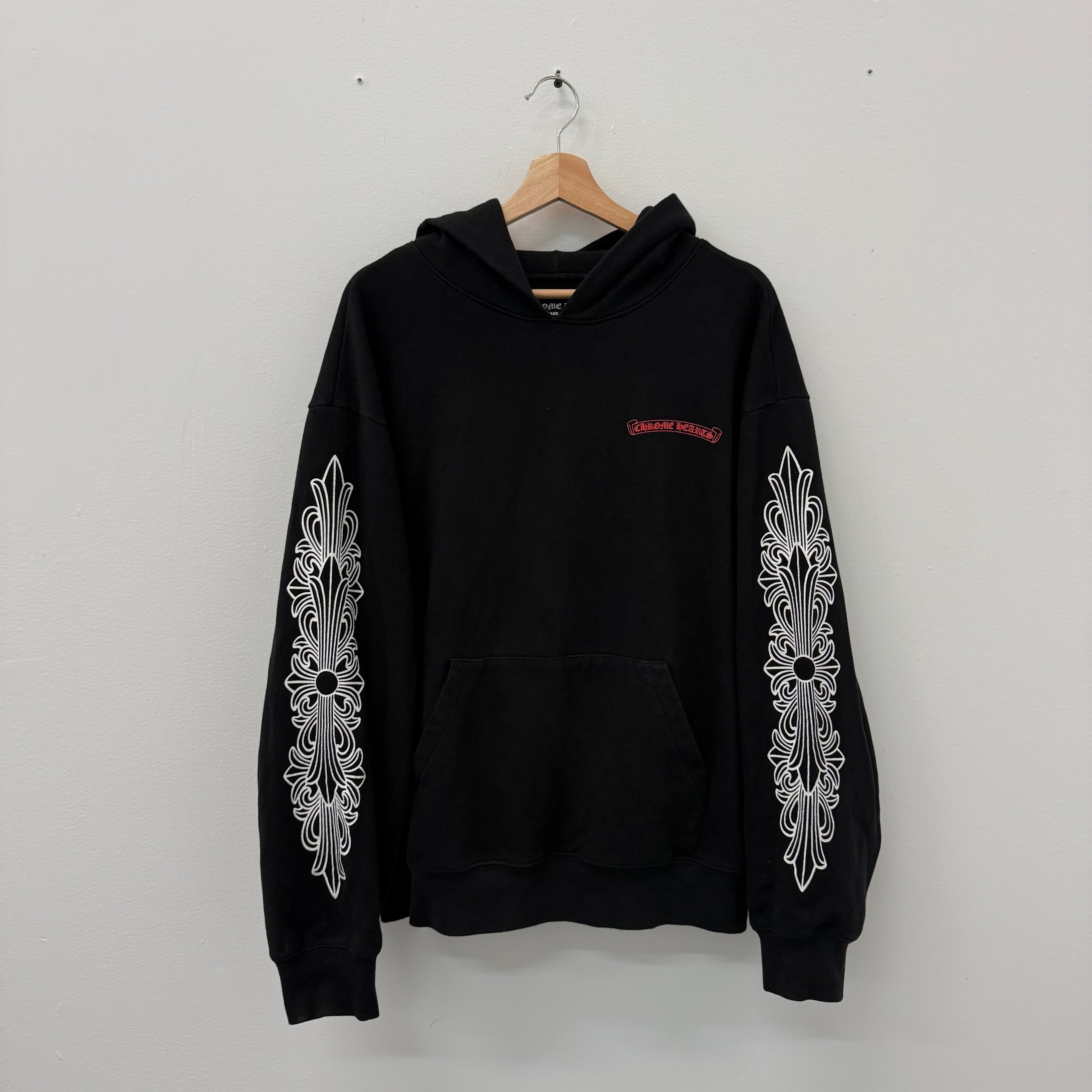 Chrome Hearts Matty Boy Chomper Floral Hoodie - Size XL