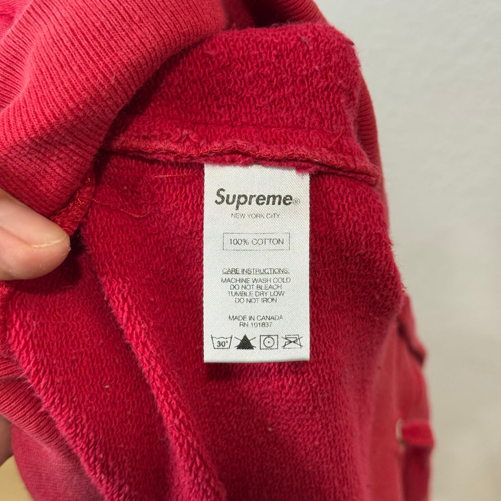Supreme Red Mini Box Logo Sweatpants - Size M