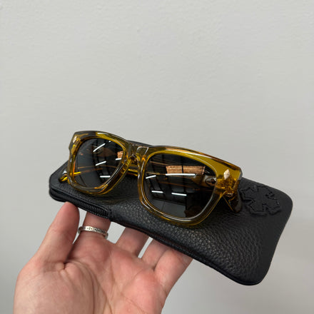 Chrome Hearts Dickfitzener Yellow Sunglasses