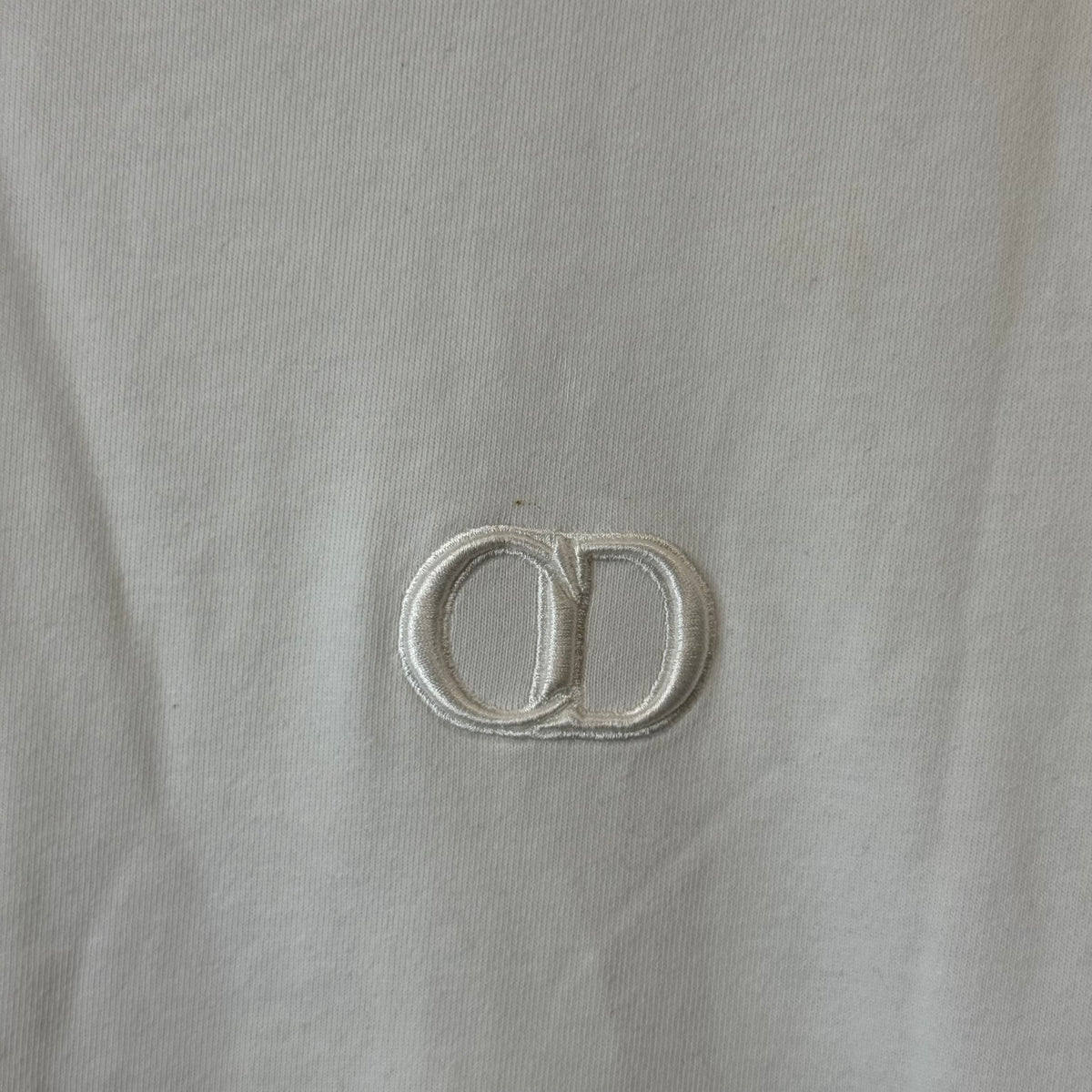Dior Embroidered CD Pocket Logo T-Shirt - Size XL