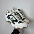 Eric Emanuel x Sicko BFP White Green Plaid Sneakers - Size 9.5