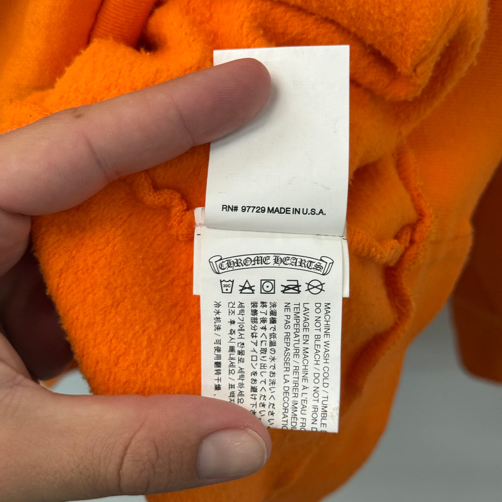 Chrome Hearts x Off White F&F PARIS 2018 Marketing Hoodie - Size XL