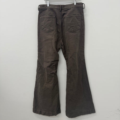 Rick Owens Bolan Bootcut Brown Corduroy Jeans - Size 34
