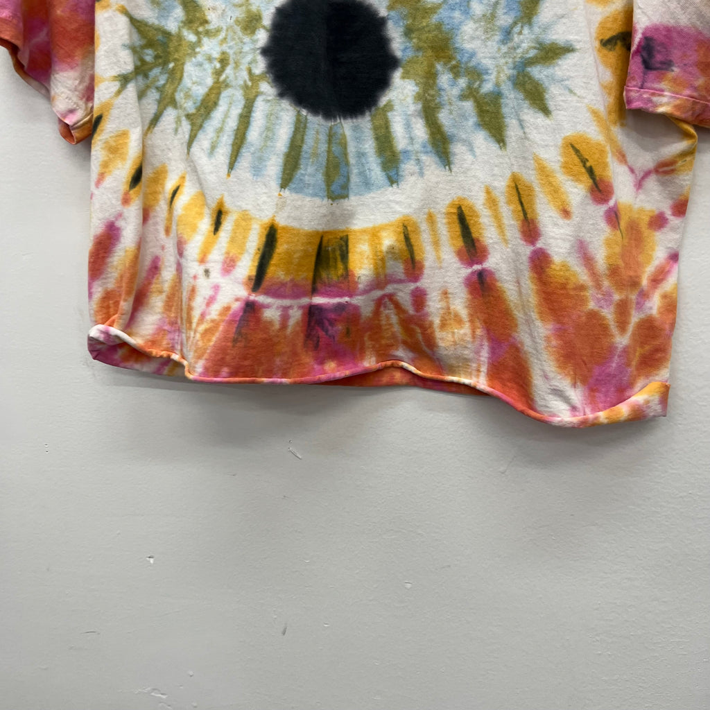 Gallery Dept Cropped Tie-Dye T-Shirt - Size L