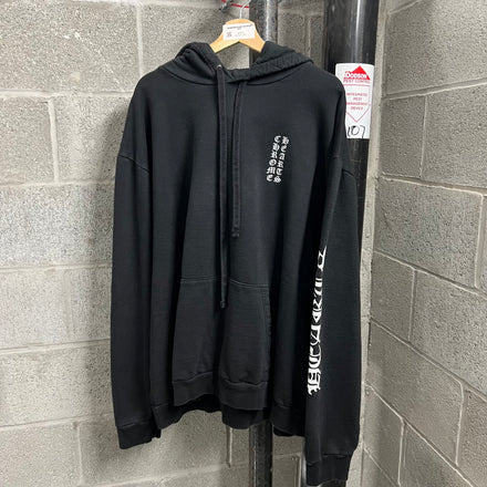 Chrome Hearts Script Logo Hoodie Size L