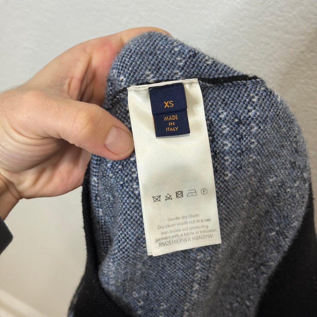 Louis Vuitton Ski Jacquard Wool Pullover Sweater - Size XS