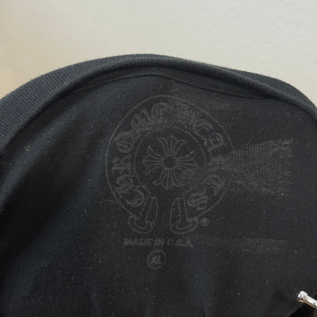 Chrome Hearts American Flag Dagger T-Shirt Black - Size XL
