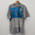 Better with Age “Real Art is Bootleg” Print T-Shirt Gray - Size L
