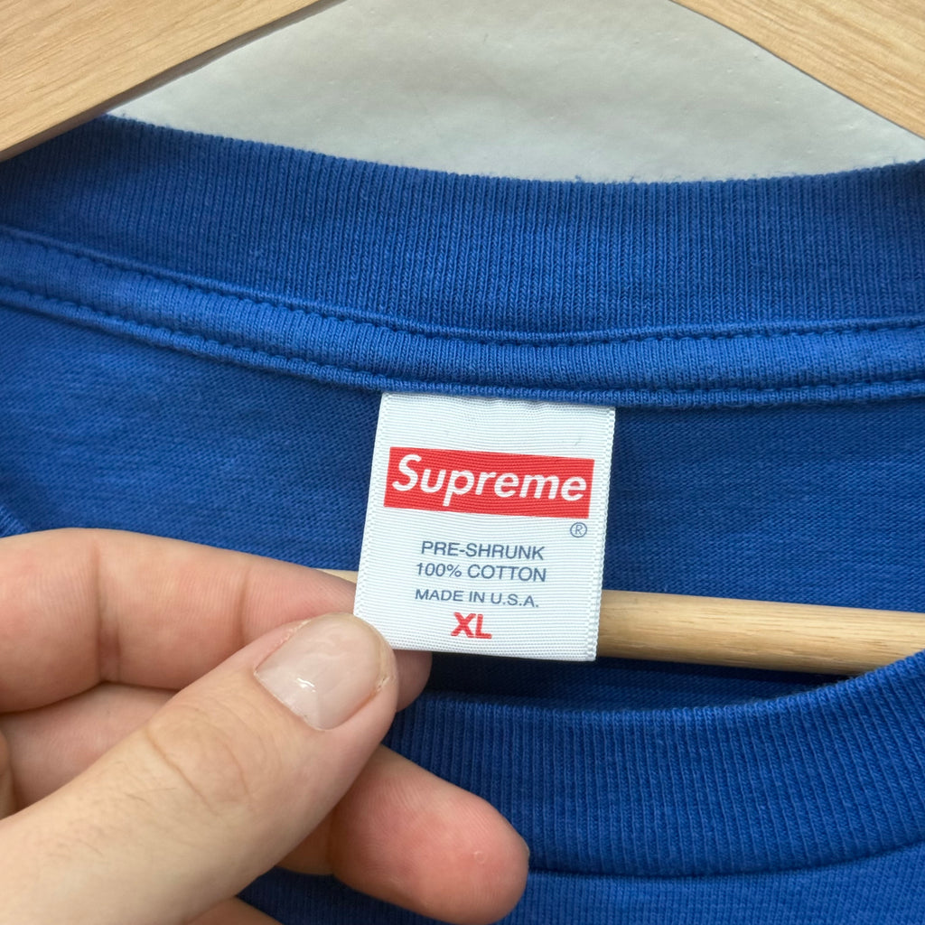 Supreme Beach Ball Blue T-Shirt - Size XL