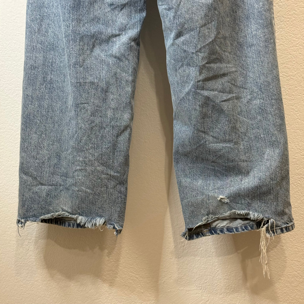 Balenciaga Baggy Light Wash Denim Jeans - Size L (34)