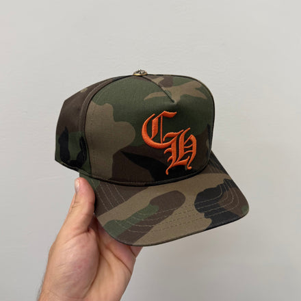 Chrome Hearts Camo CH Baseball Hat