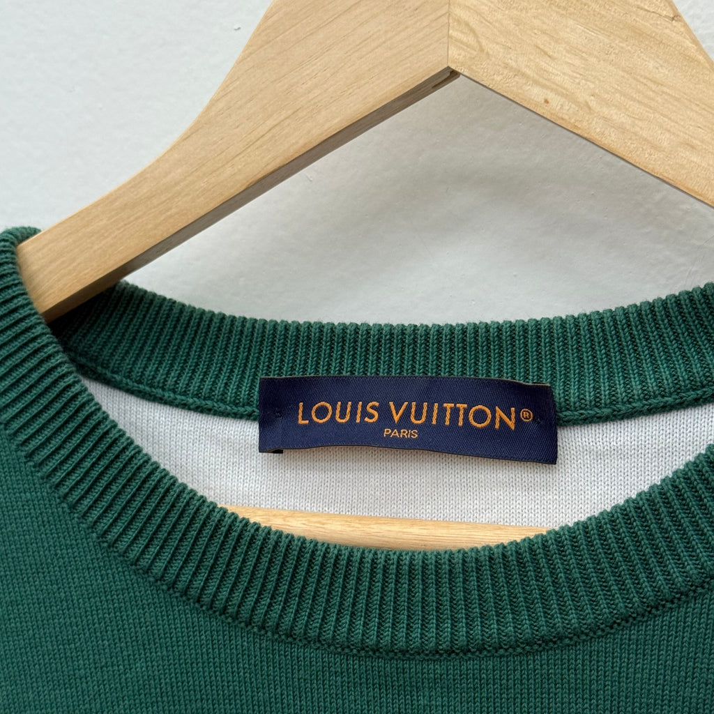 Louis Vuitton Monogram Crewneck Green - Size M