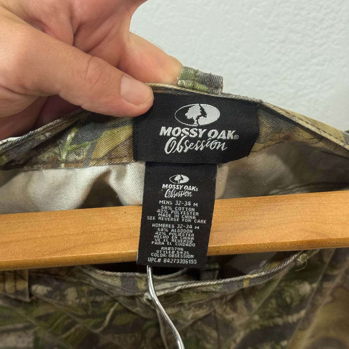 Vintage Mossy Oak Camo Pants - Size 32/34