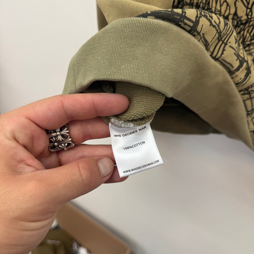 Who Decides War Cathedral Crewneck - Size L