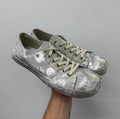 Maison Margiela Tabi Silver Foil Sneakers - Size 44 (US 11)