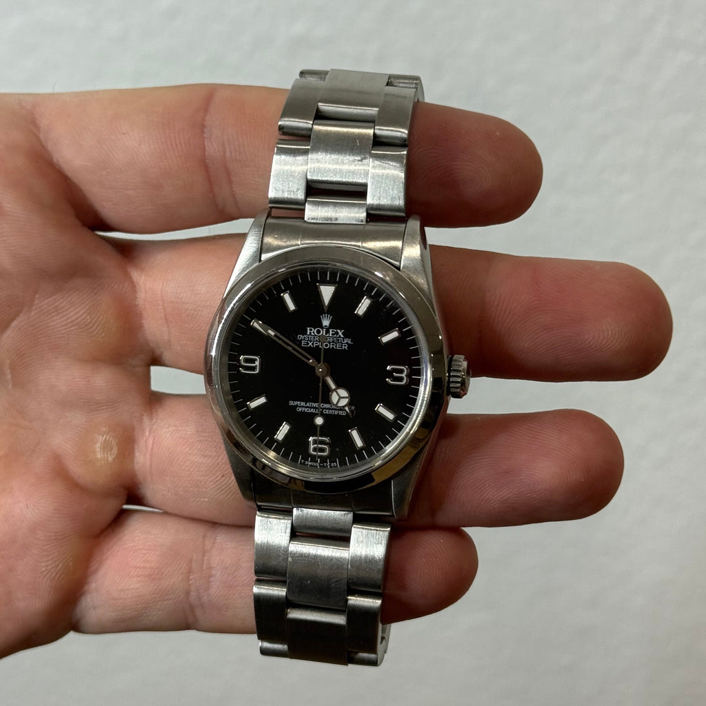 Rolex Explorer 14270 36mm Stainless Steel 1990s Automatic Oyster Perpetual Watch