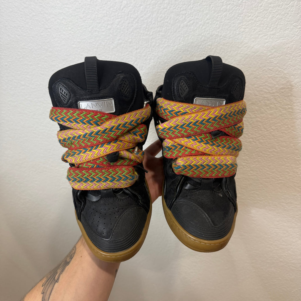 Lanvin Curb Sneakers Black Gum - Size 44 (11)