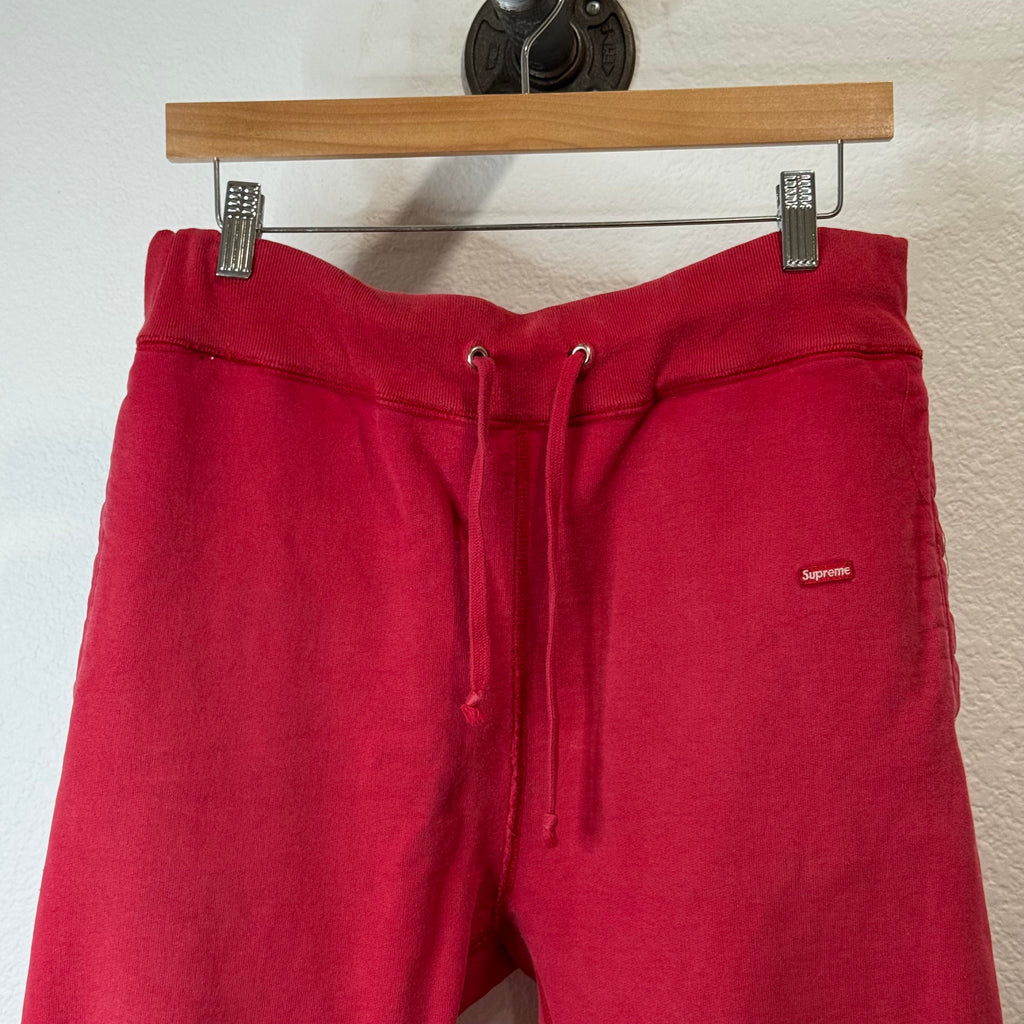 Supreme Red Mini Box Logo Sweatpants - Size M