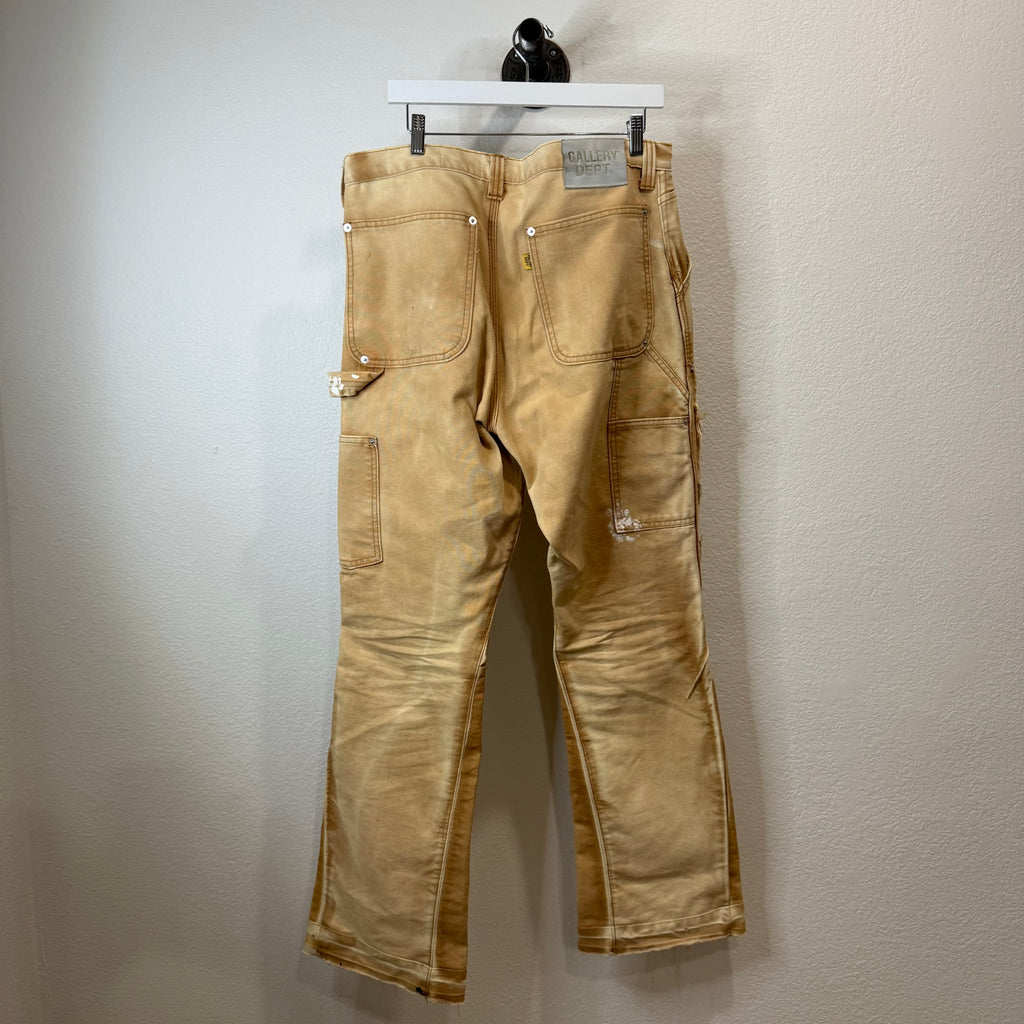 Gallery Dept Carpenter Flared Brown Pants - Size 34