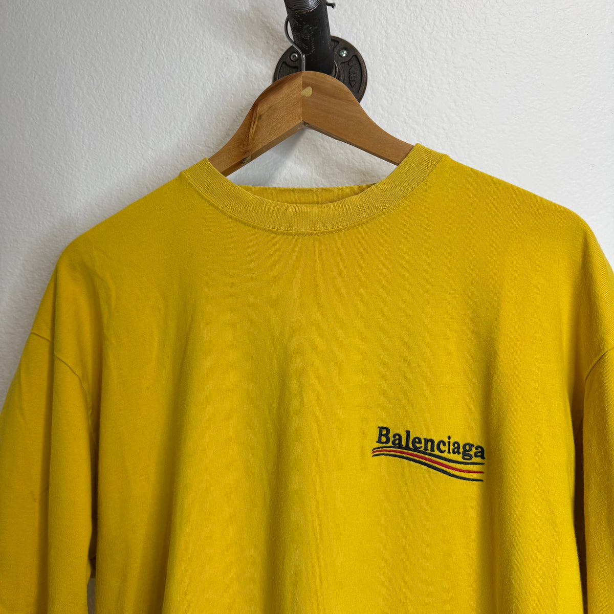 Balenciaga Campaign Yellow T-Shirt - Size M
