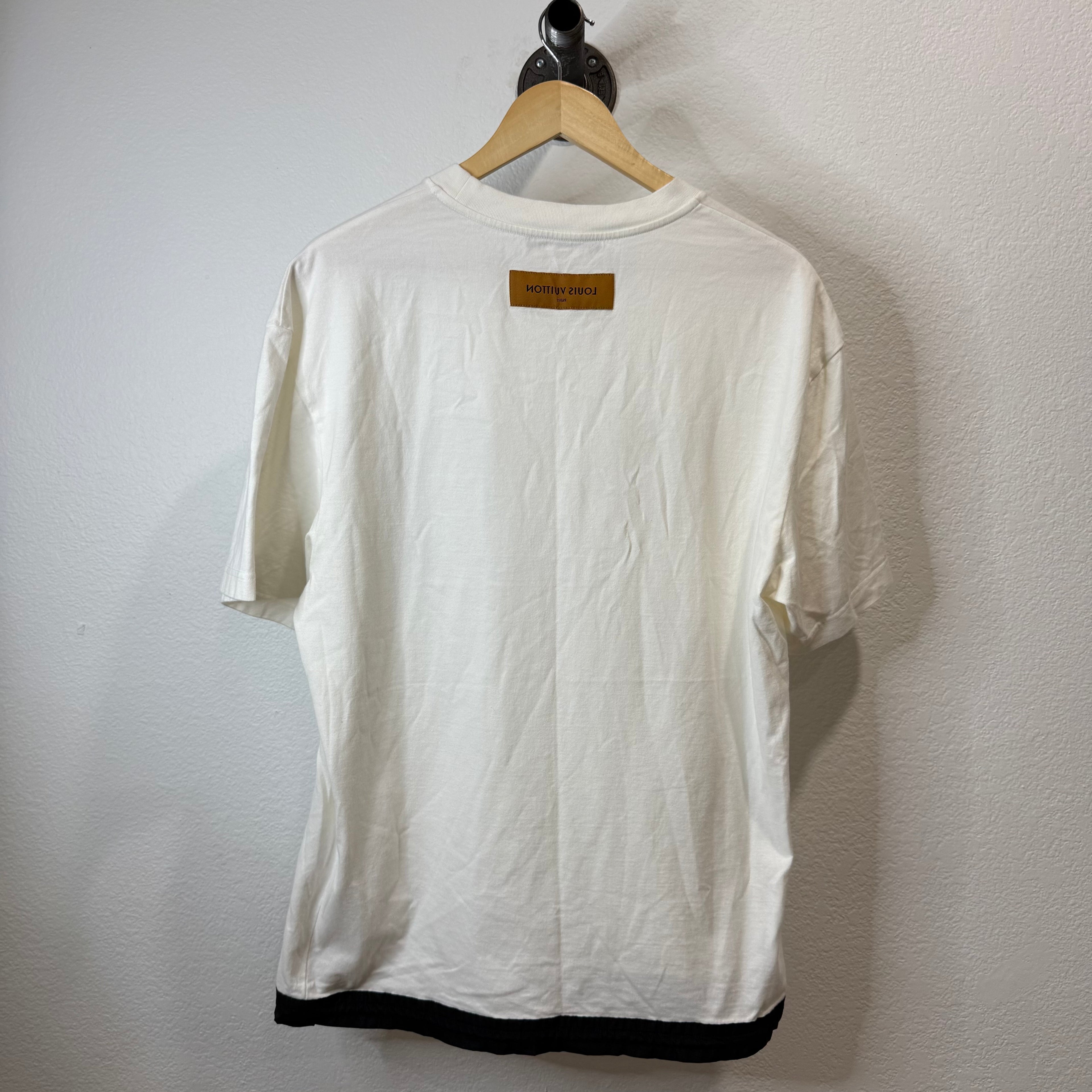 Louis Vuitton Patch Logo Pocket T-Shirt - Size L