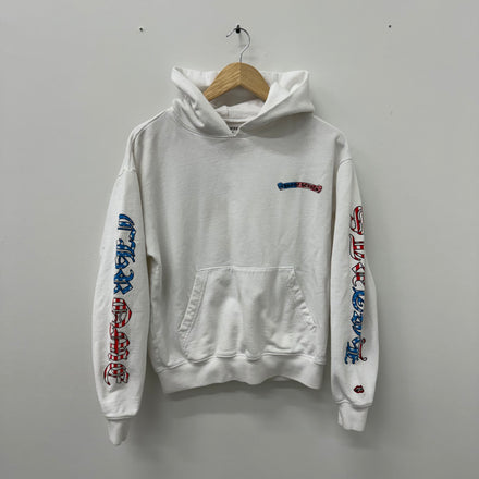 Chrome Hearts Matty Boy USA Hoodie White - Size S