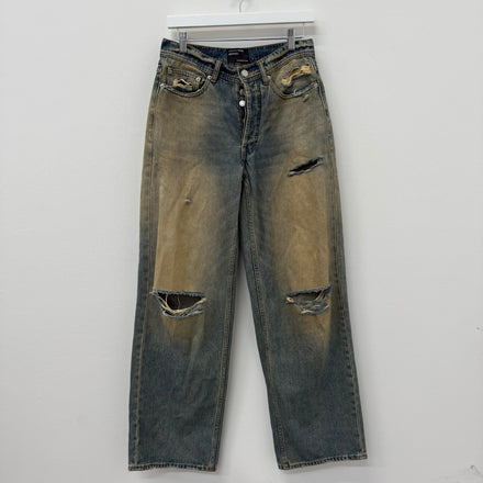 ERD Enfants Riches Deprimes SS24 Distressed Denim Jeans - Size 28/30