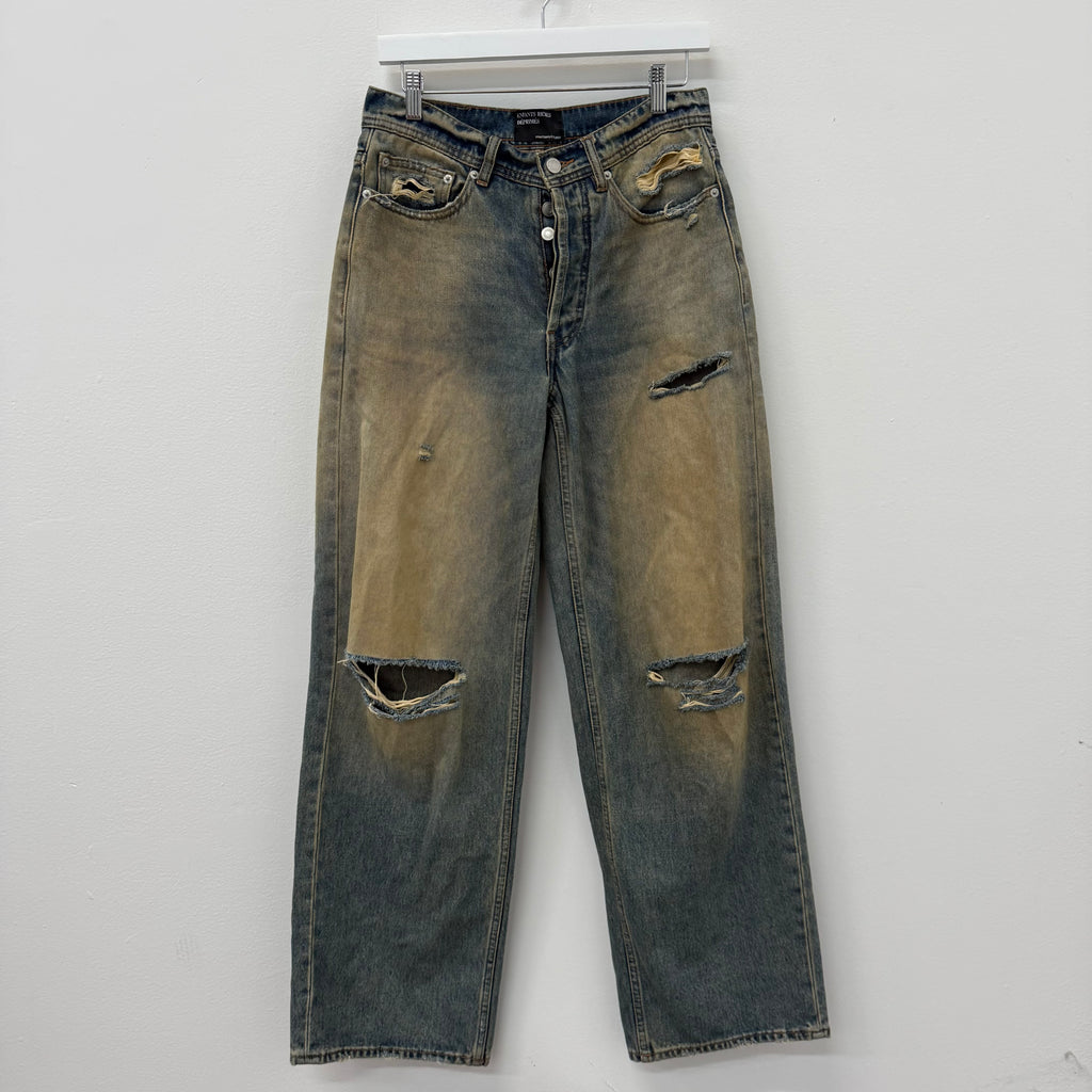 ERD Enfants Riches Deprimes SS24 Distressed Denim Jeans - Size 28/30