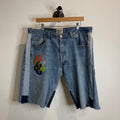 Gallery Dept Denim G Patch Shorts - Size 36