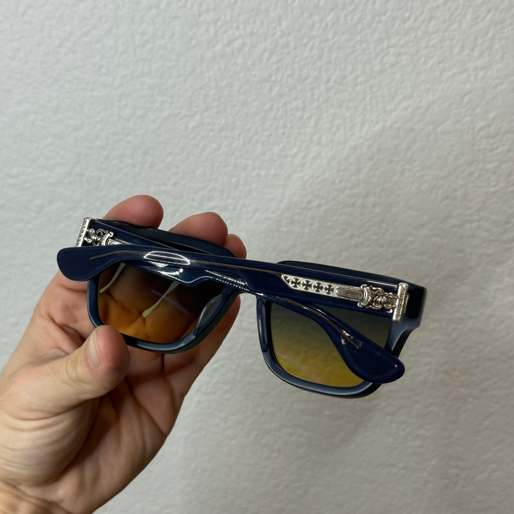 Chrome Hearts Blue Box Officer Dagger Sunglasses