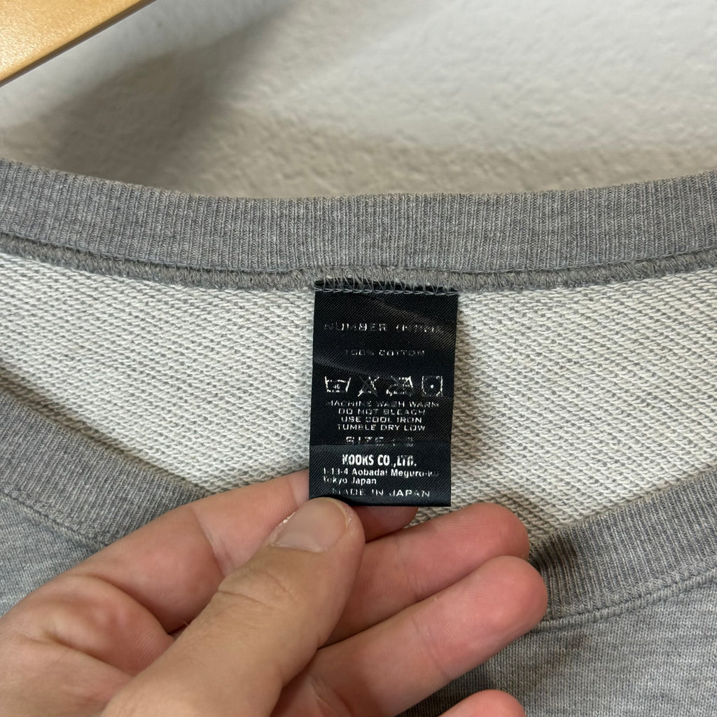 I HEART Number Nine Crewneck Gray - Size L