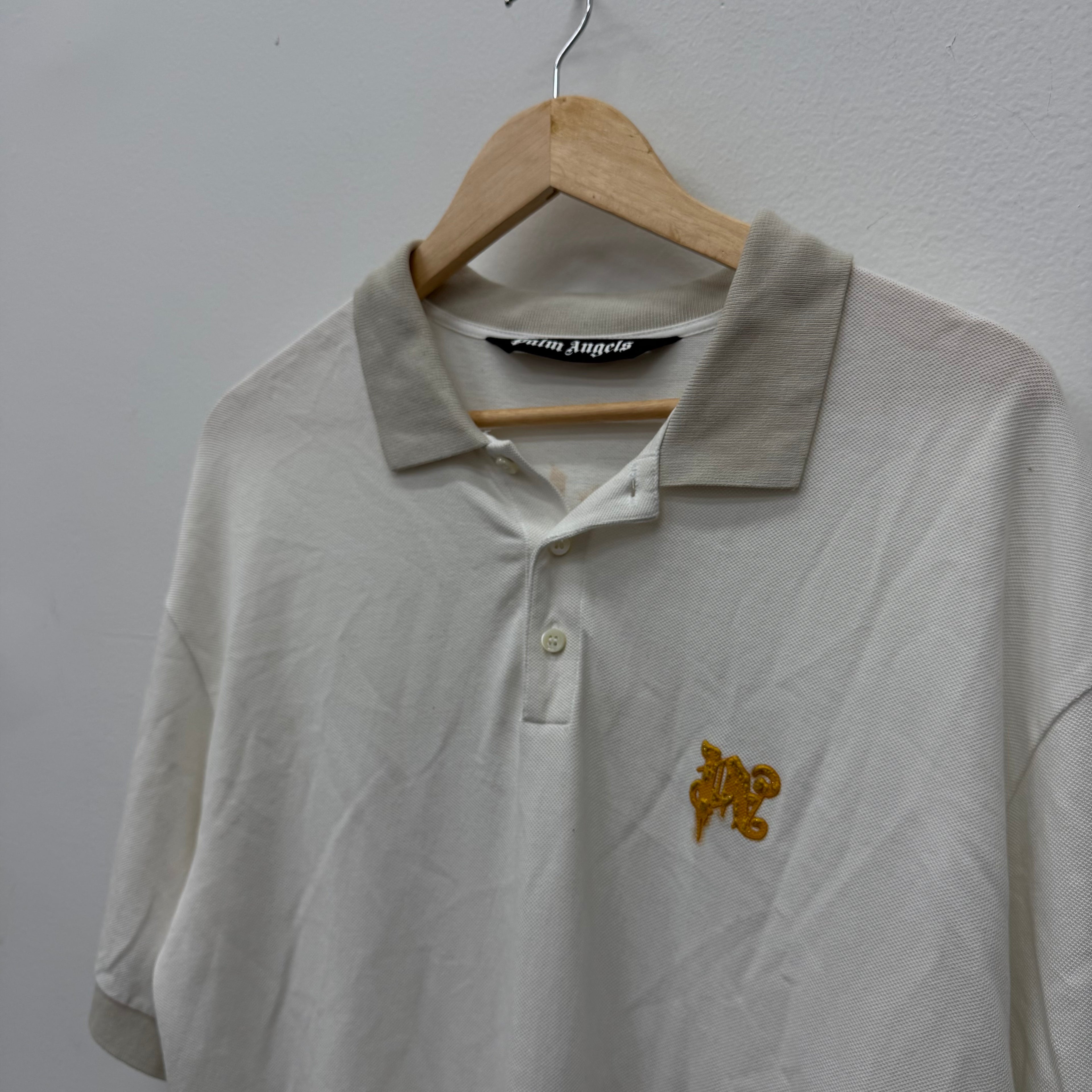 Palm Angels Embroidered Button Shirt - Size M