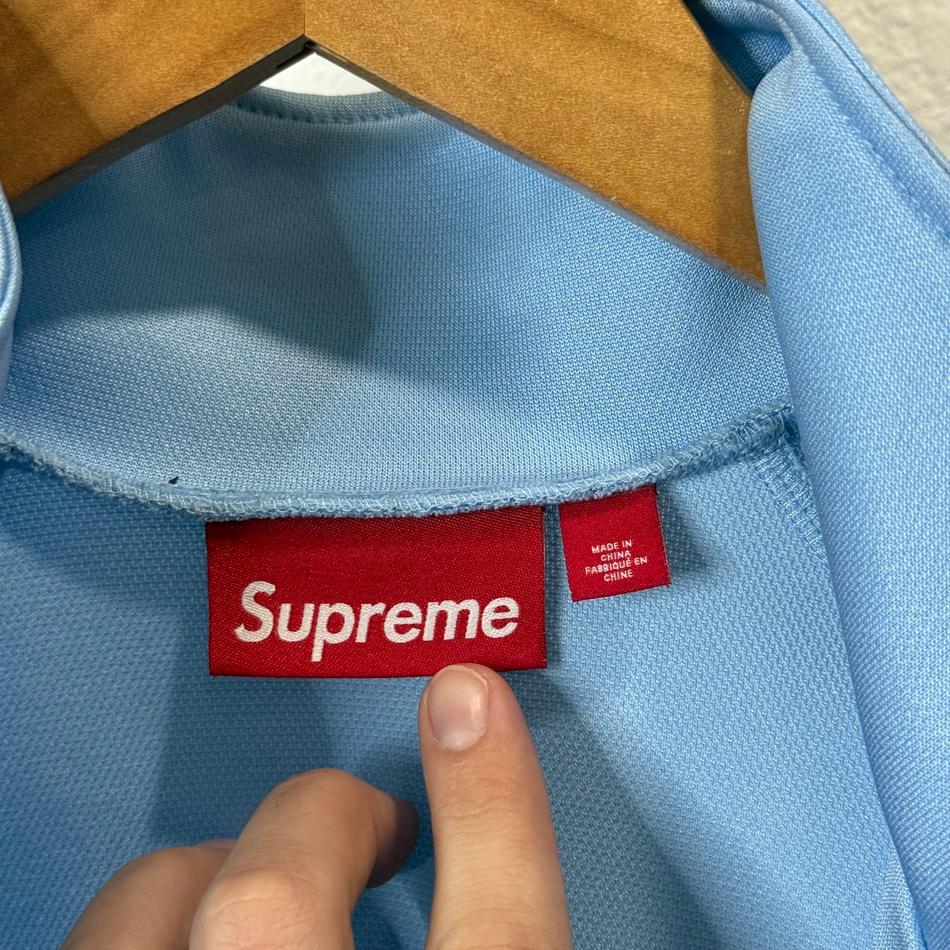 Supreme Tricot Track Jacket Light Blue - Size M