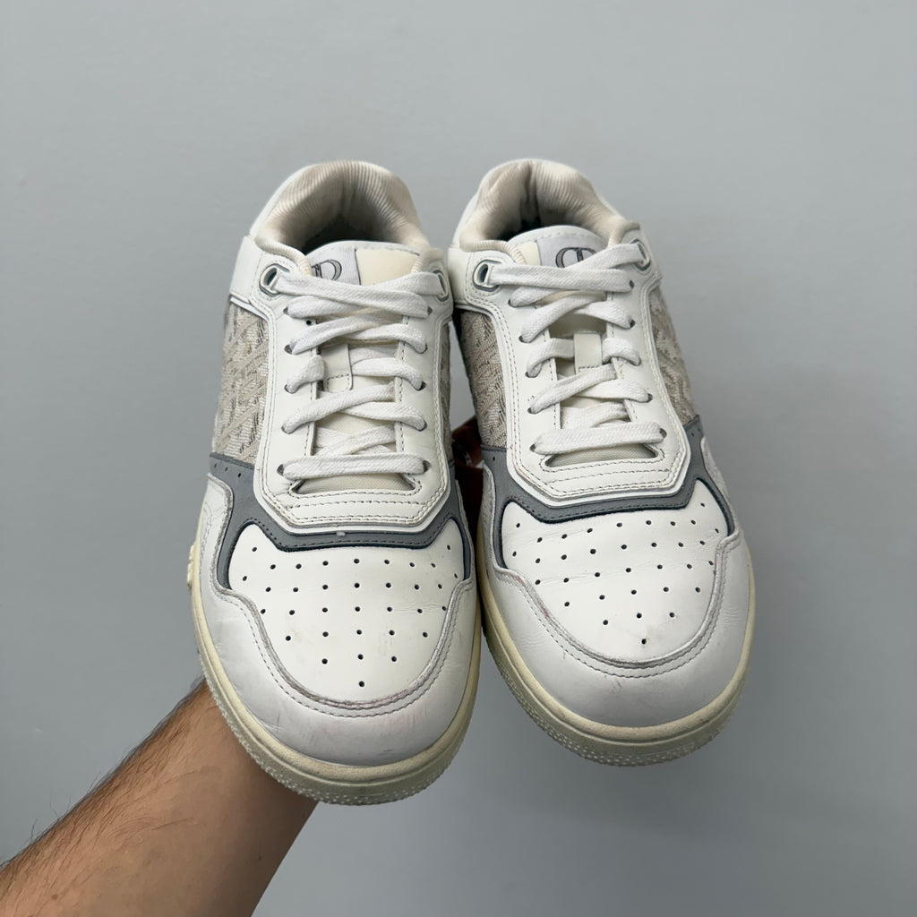 Dior B27 Low Sneakers White CD Monogram - Size 41 (US 9)