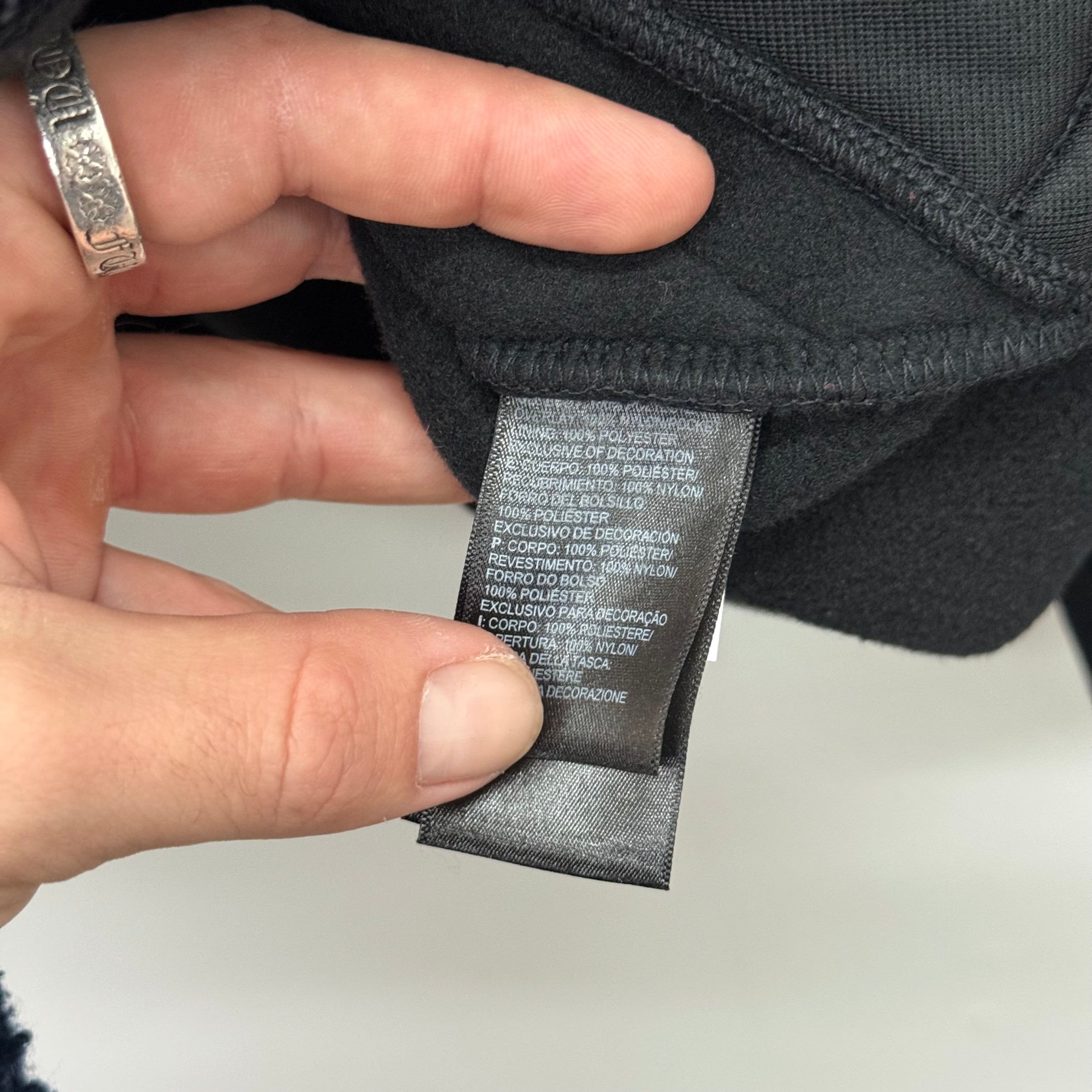 Supreme North Face RTG Black Fleece Jacket - Size M