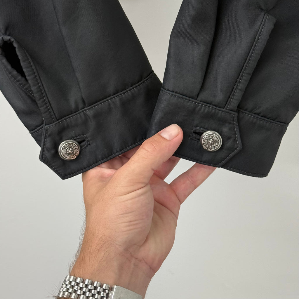 Chrome Hearts Cross Patch Nylon Work Jacket - Size S/M