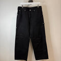 CDG Comme Des Carcons Black Double Knee Carpenter Pants - Size L