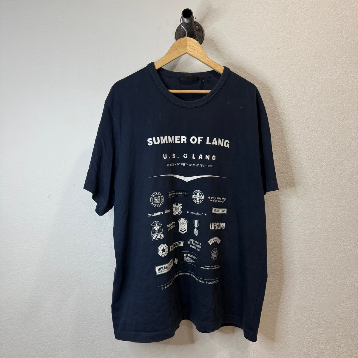 Helmut Lang Summer of Lang T-Shirt - Size XXL
