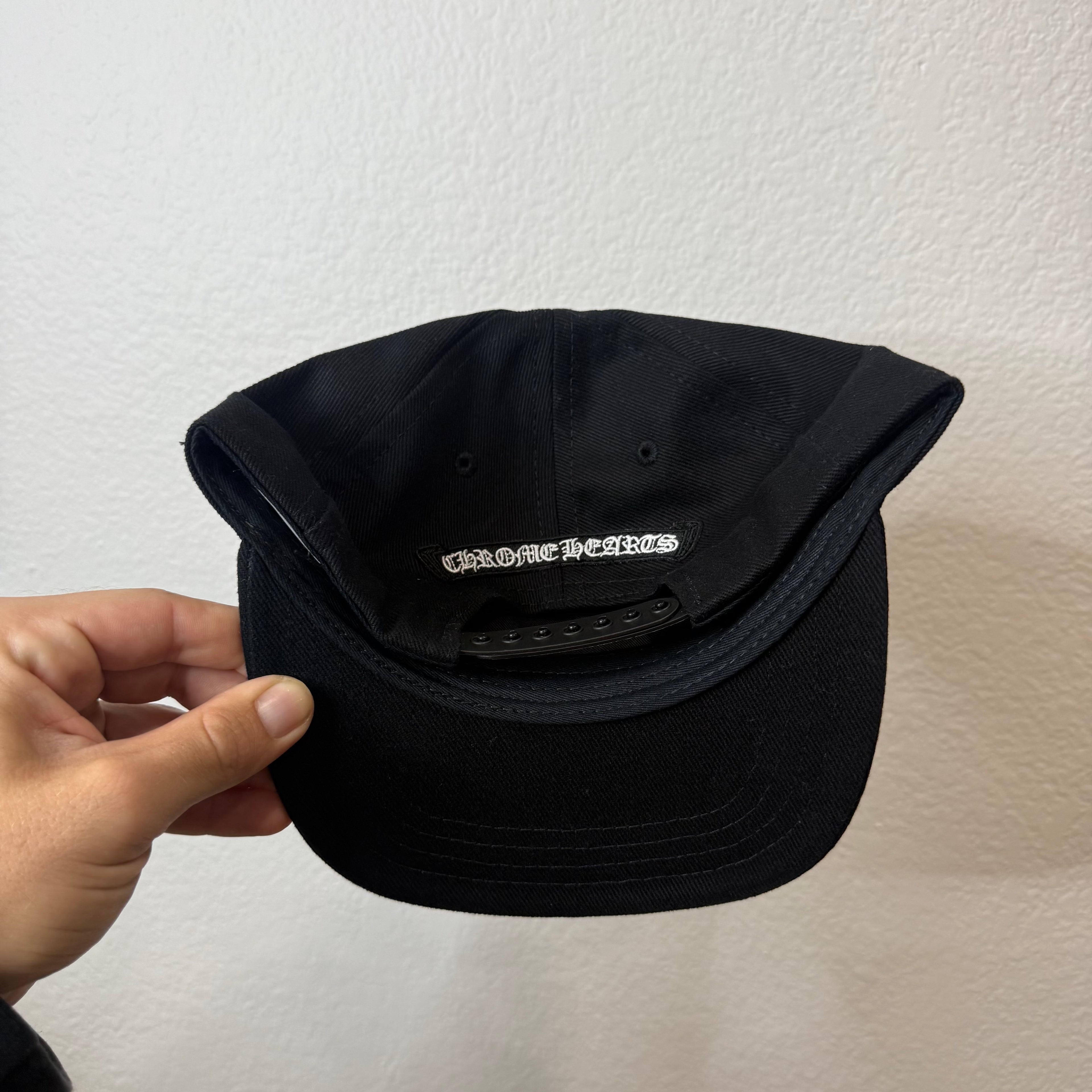 Chrome Hearts Vine Dagger Black Hat