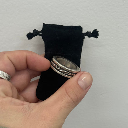 Chrome Hearts Vine Eternity Ring - Size 12