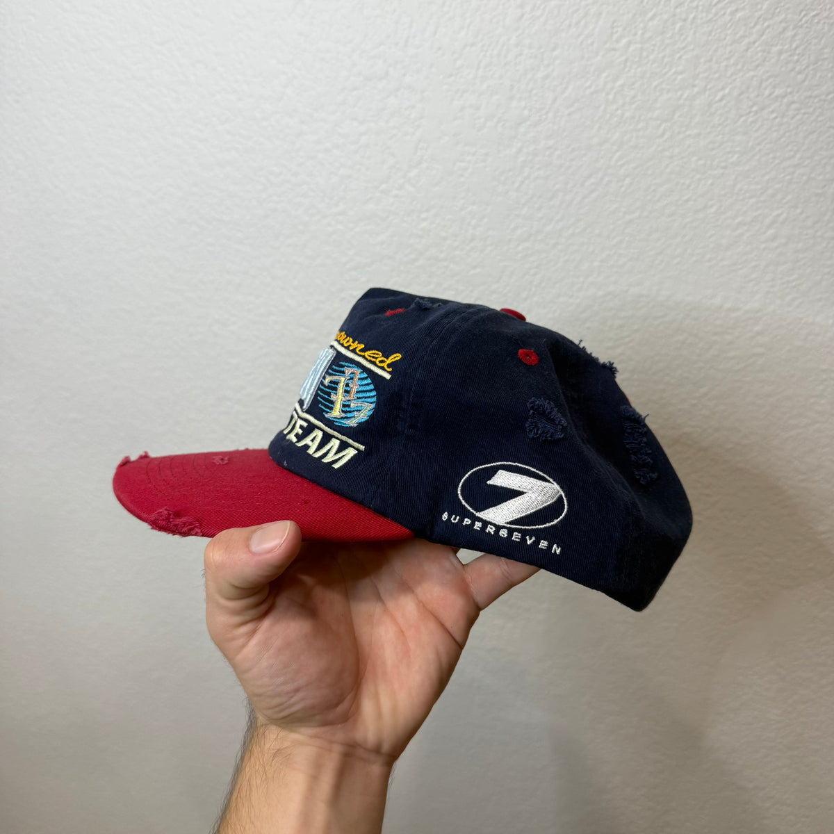 Up7 Skate Hat PREOWNED Red/Blue