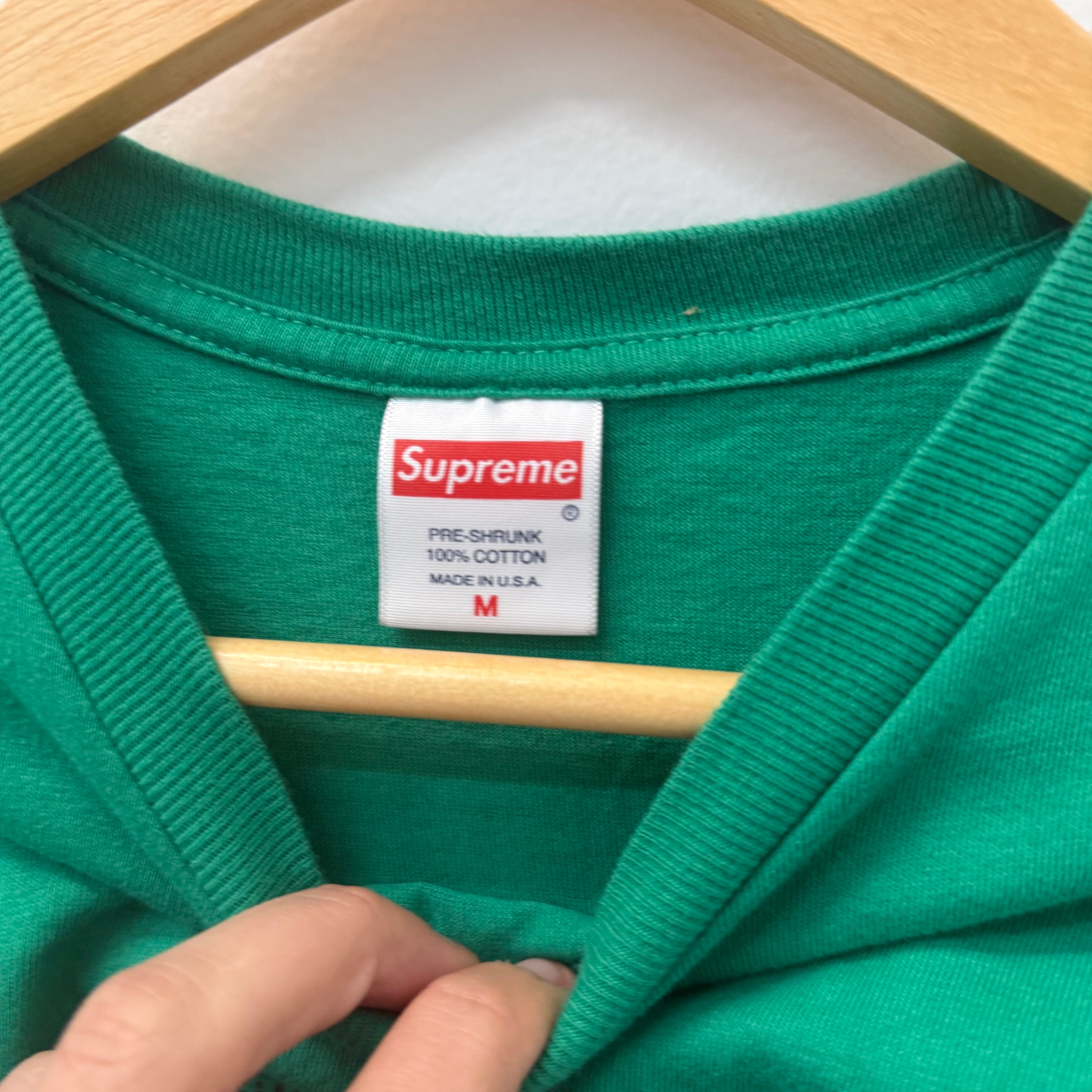 Supreme FW17 Dog Shi Green T-Shirt - Size M