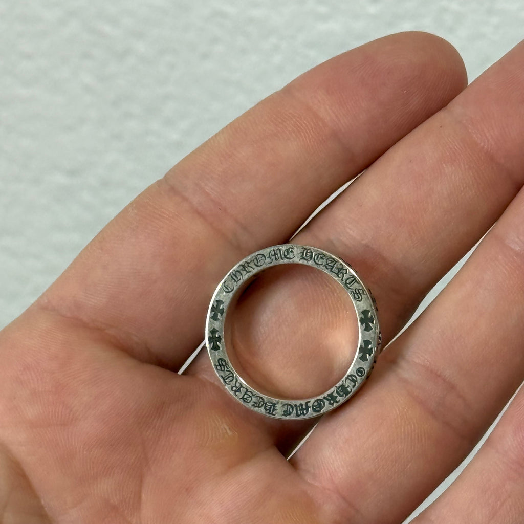 Chrome Hearts Forever Spacer Ring Silver - Size 10