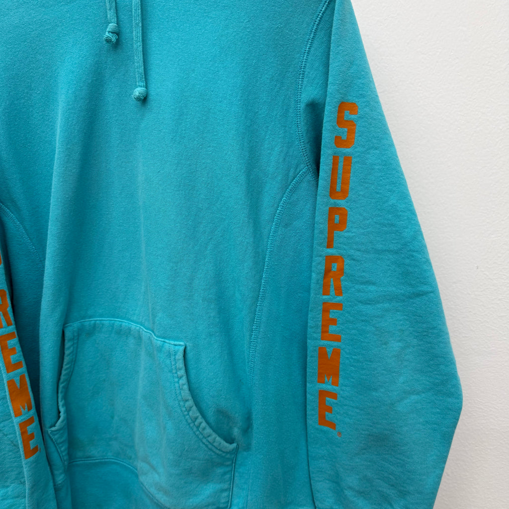 Supreme Thrasher Skater Boyfriend Hoodie Blue - Size M