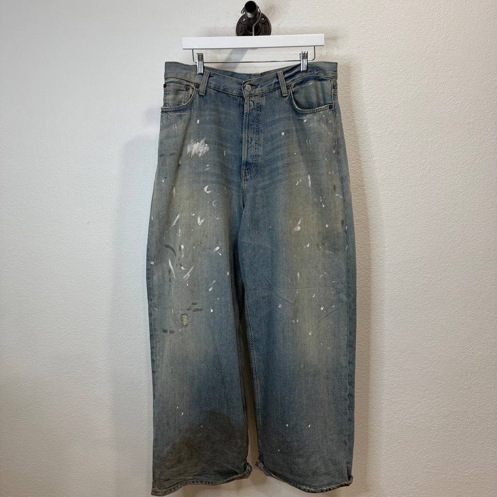 Acne Studios Baggy Paint Splatter Denim - Size 30