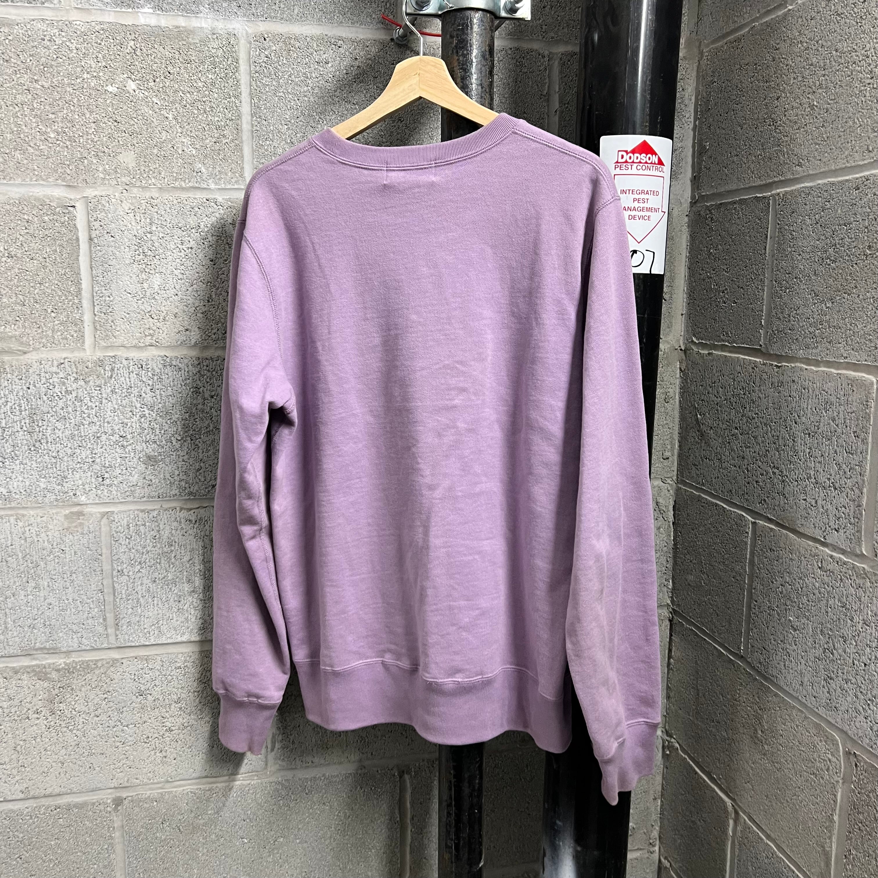 Bape Purple College Crewneck - Size M
