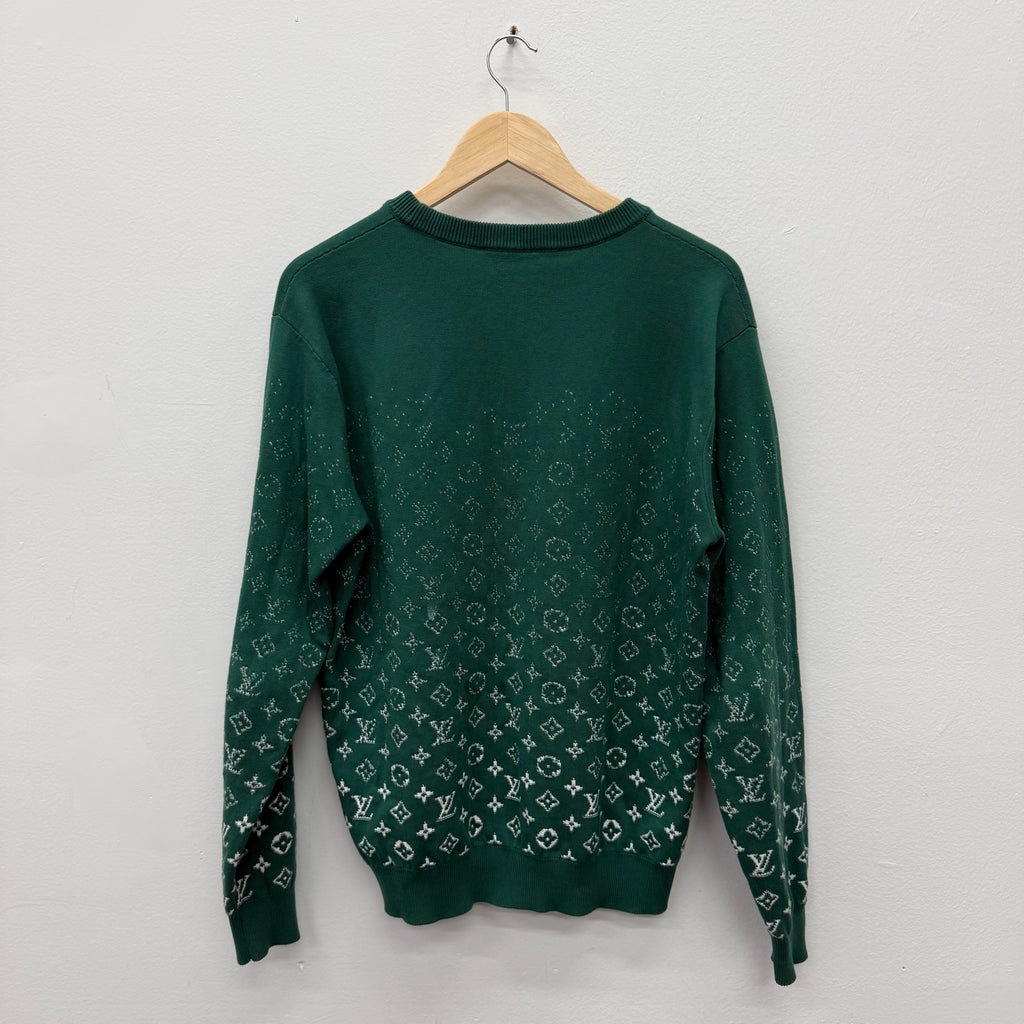 Louis Vuitton Monogram Crewneck Green - Size M