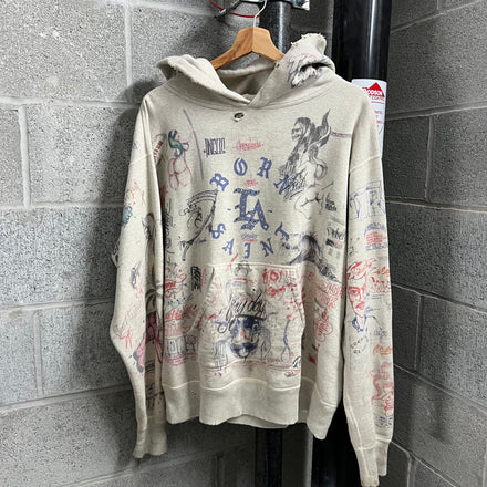 Saint Michael x Born n Raised Tattoo Hoodie - Size M