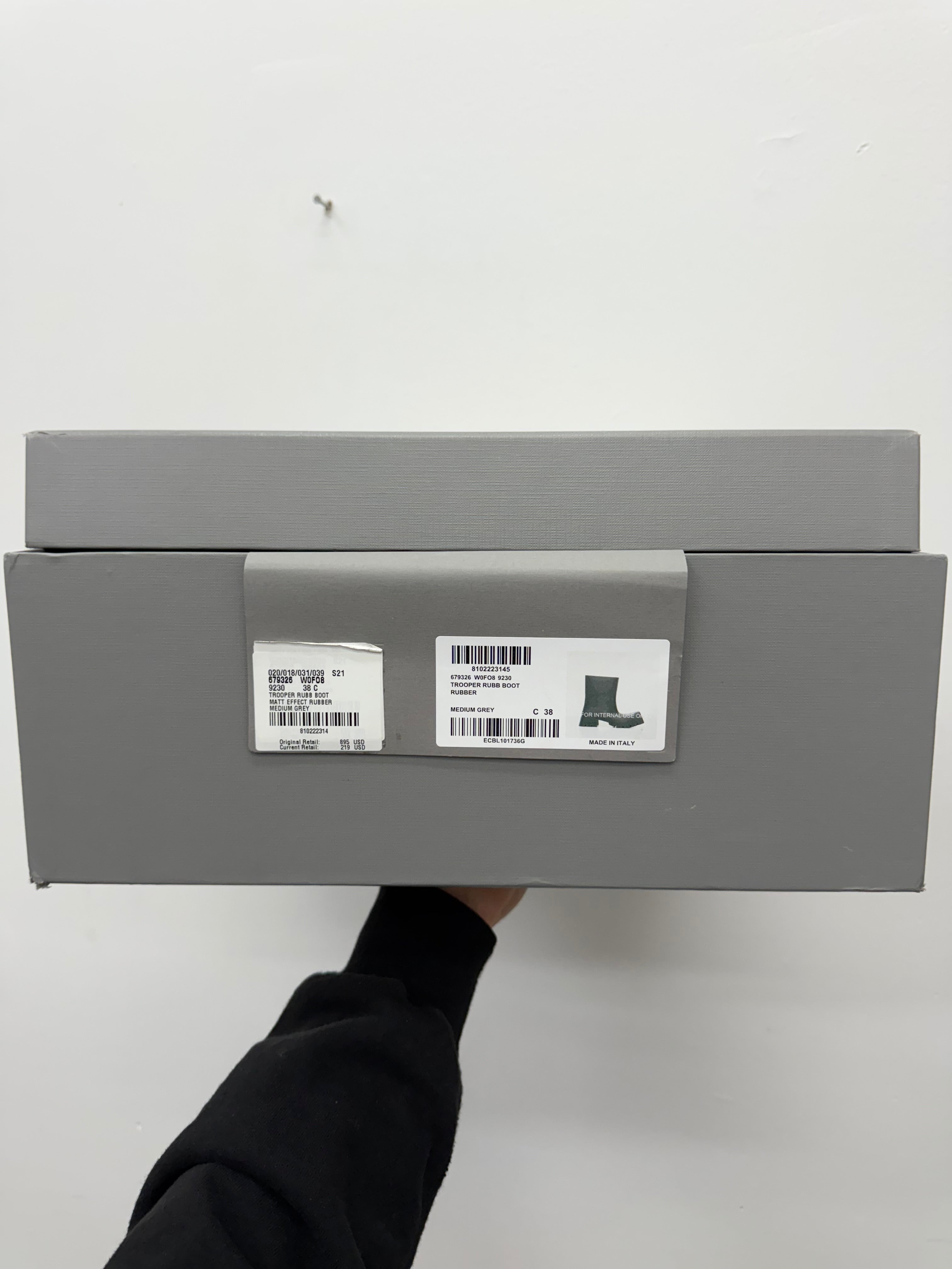 Balenciaga Trooper Boot - Size 8 US