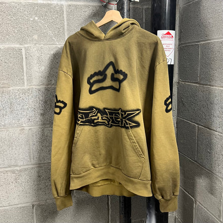 Cactus Jack x Fox Racing II Tan Hoodie - Size XL